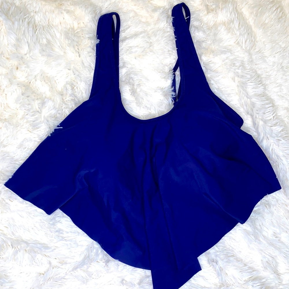 Heat Move Navy Blue Swimsuit Bikini Top Size XXL